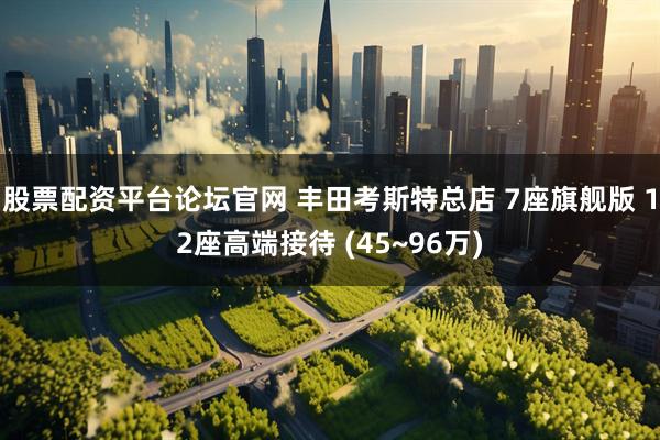 股票配资平台论坛官网 丰田考斯特总店 7座旗舰版 12座高端接待 (45~96万)